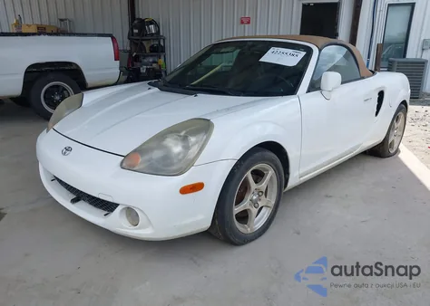 2003 Toyota Mr2 Spyder z USA, uszkodzony, nr VIN JTDFR320430063623
